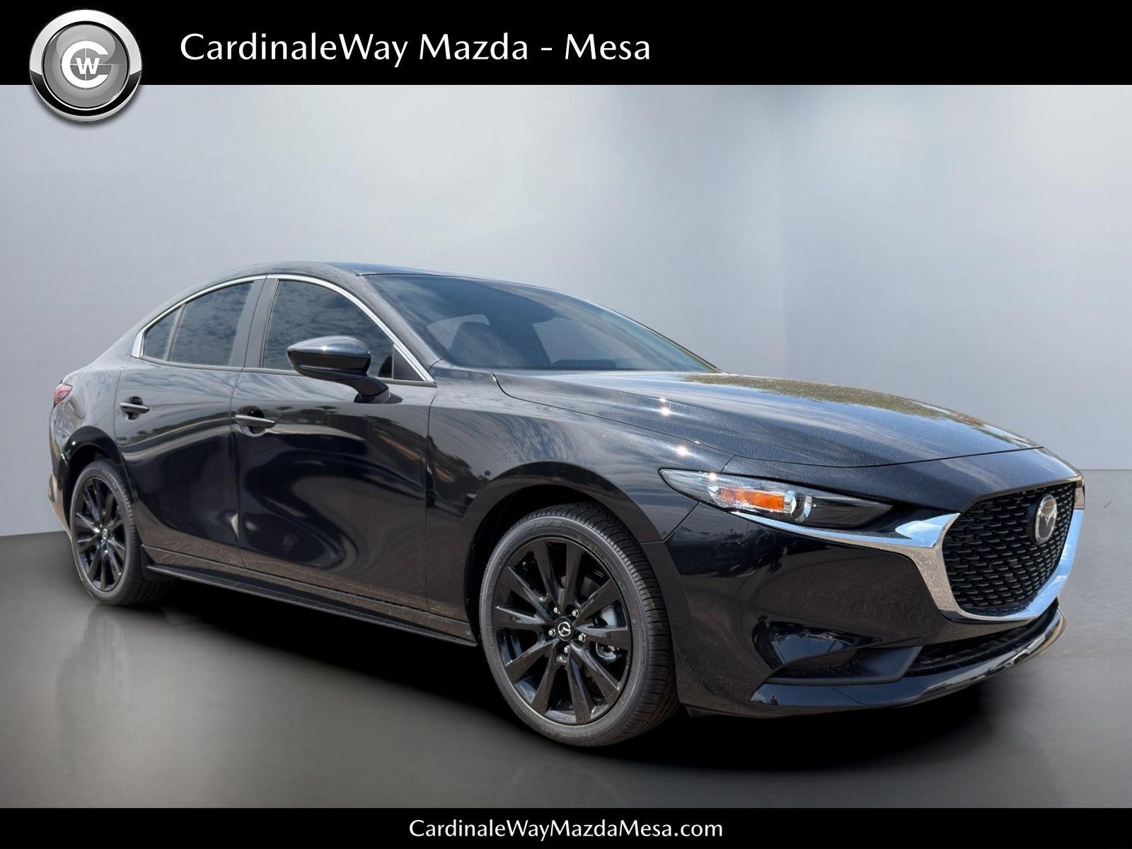 Jet Black 2026 Mazda MAZDA3 Sedan Front-Wheel Drive 6-Speed Automatic