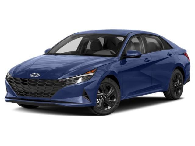 Intense Blue 2023 Hyundai Elantra SEL FWD Sedan Front-Wheel Drive Continuously Variable Transmission