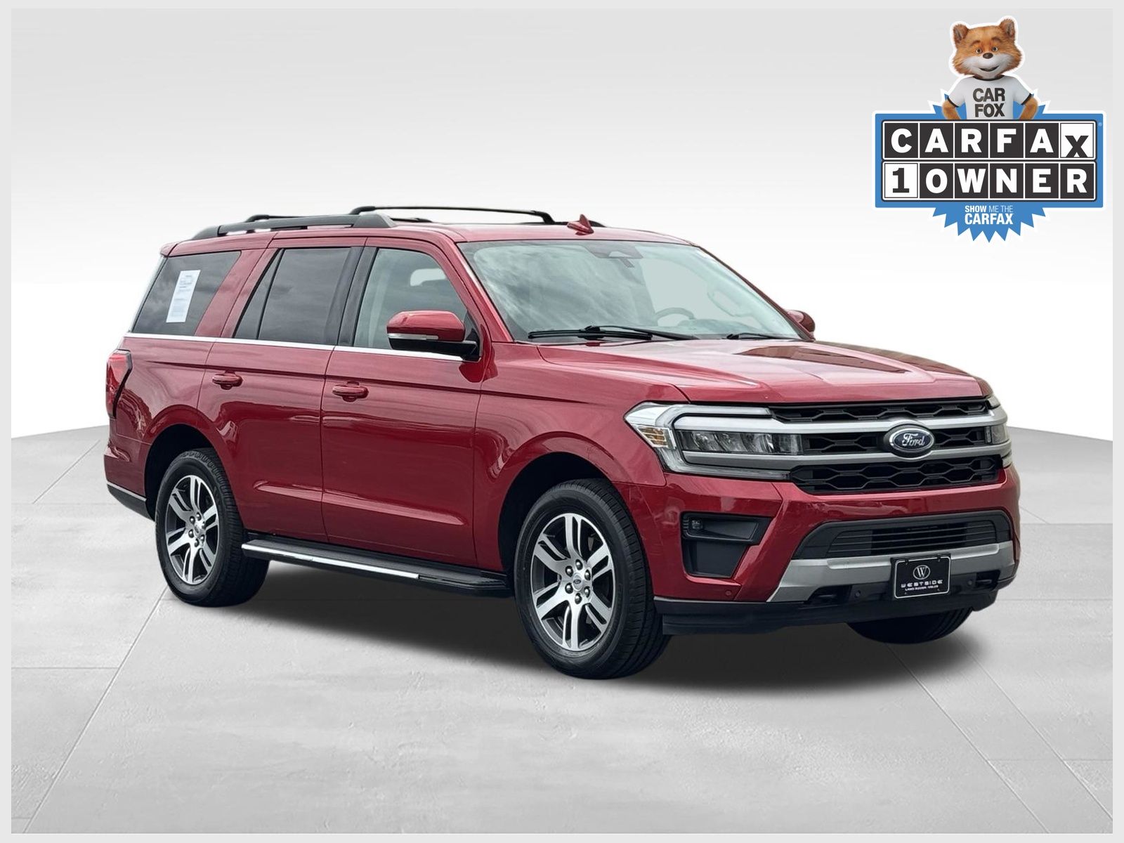 Red Metallic 2022 Ford Expedition SUV / Crossover Four-Wheel Drive Automatic