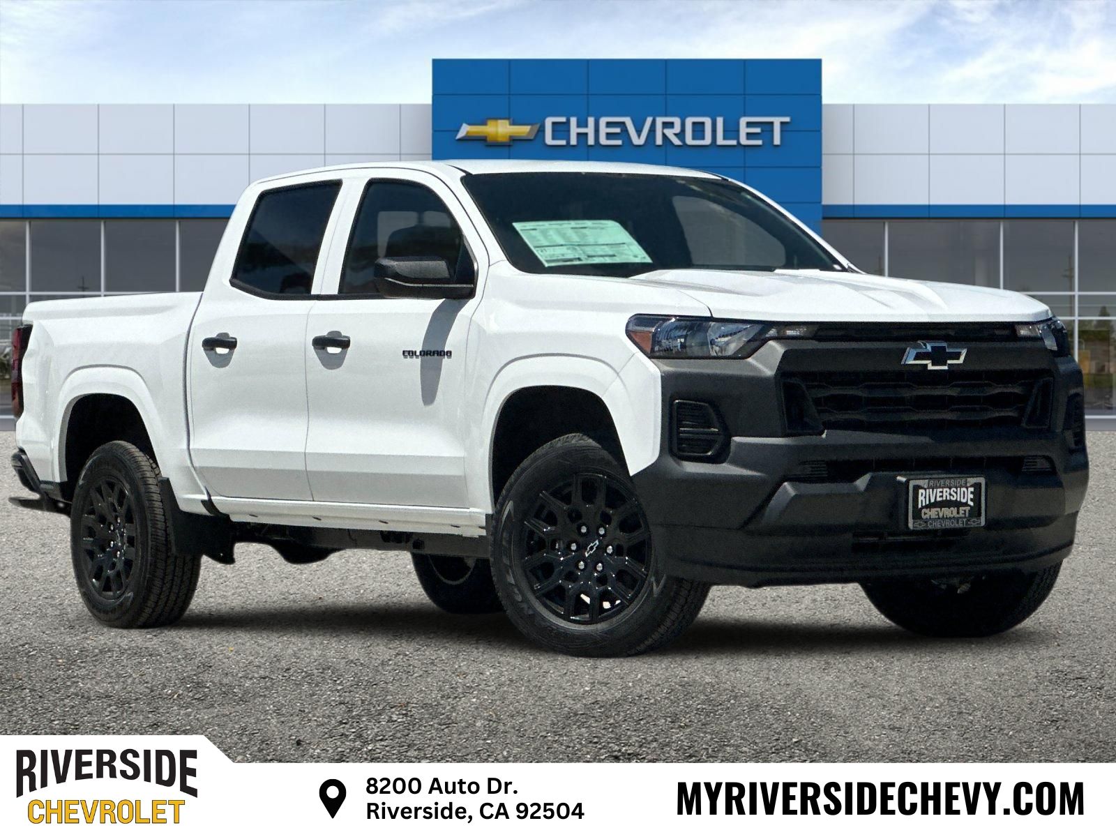 Summit White 2026 Chevrolet Colorado Pickup Truck 4X2 8-Speed Automatic