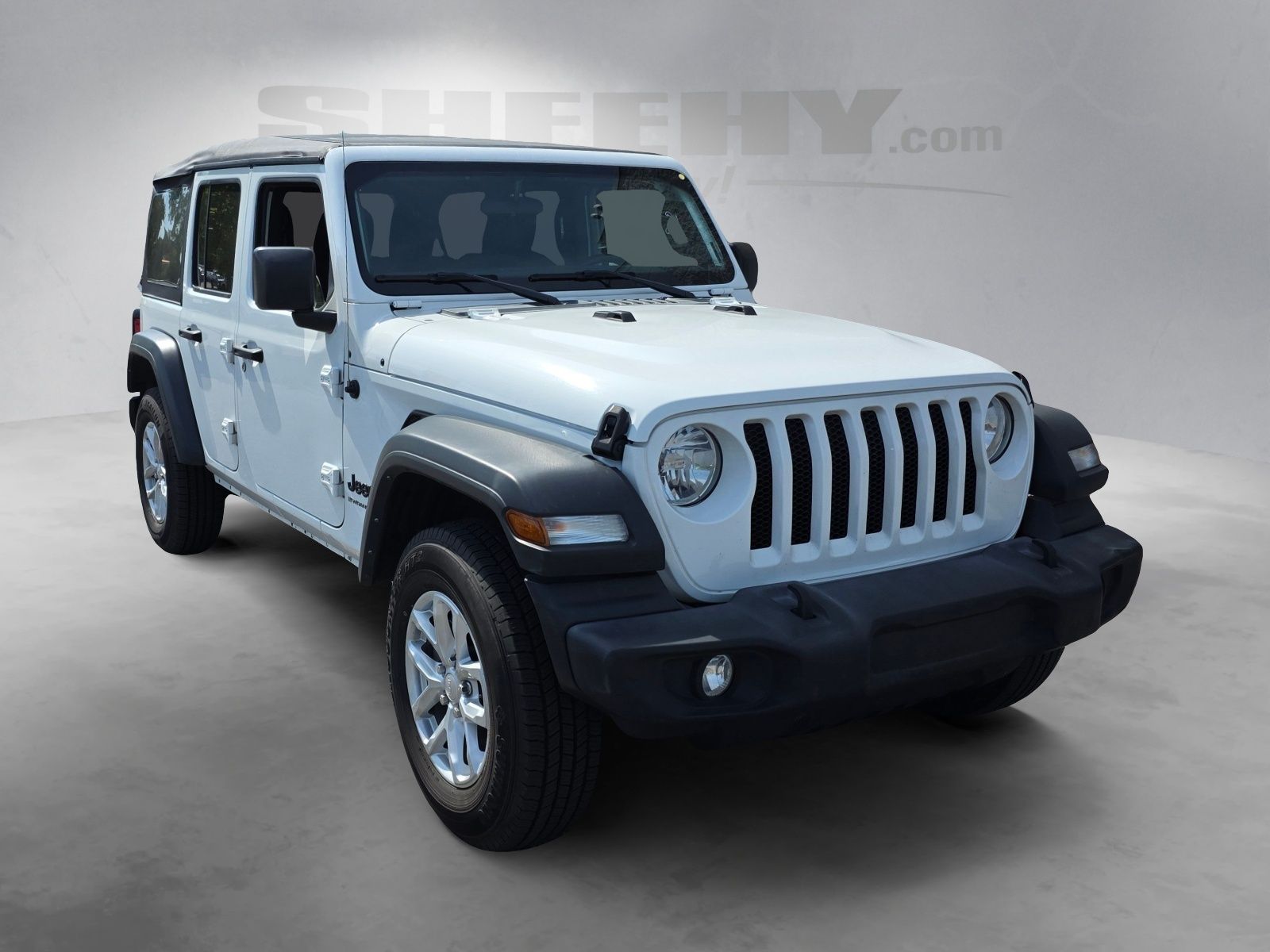 Used 2023 White Jeep Sport S image 2
