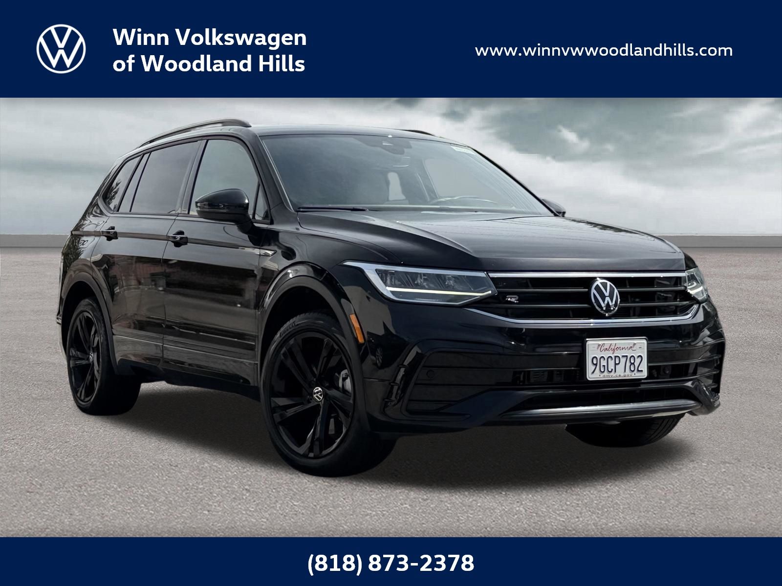 2023 Volkswagen Tiguan 2.0T SE R-Line Black