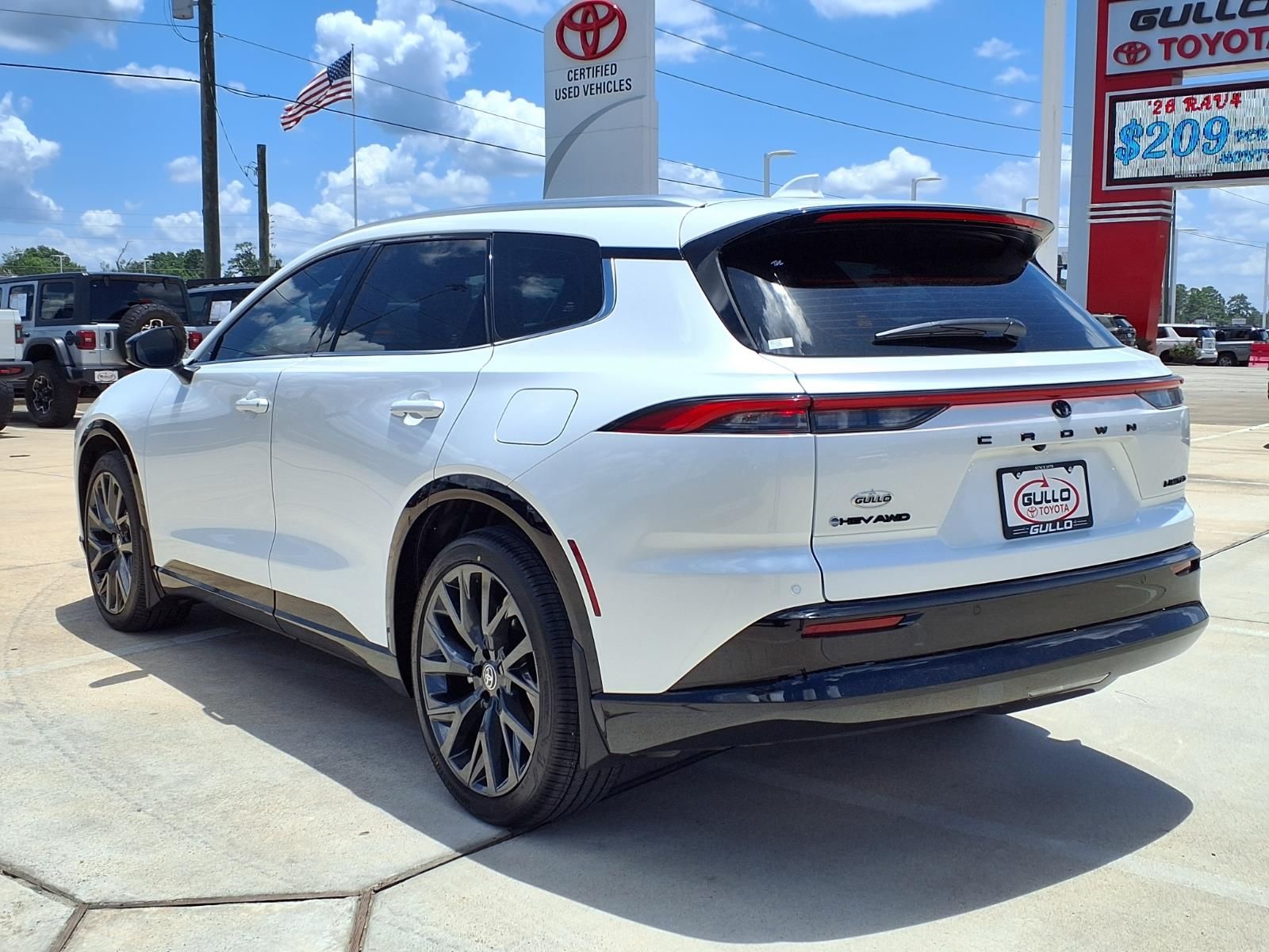 2026 Toyota Crown Signia Limited White at Classic Toyota Galveston