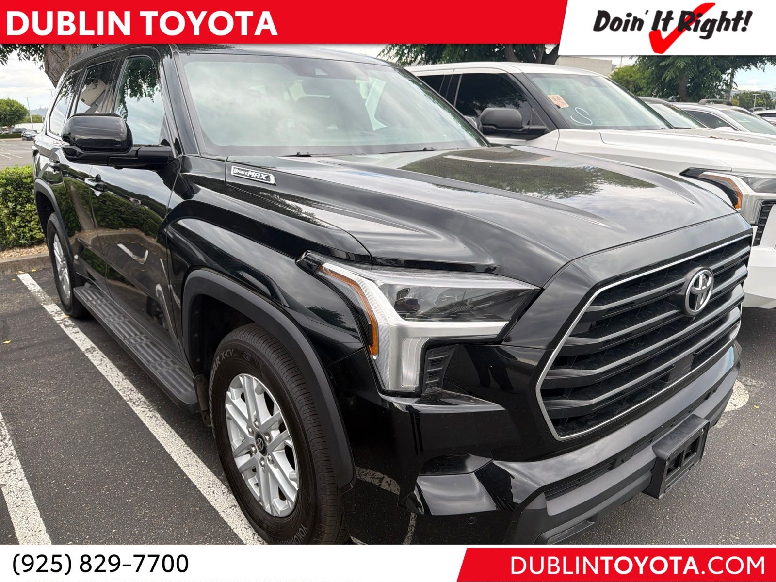 Midnight Black Metallic 2025 Toyota Sequoia SUV / Crossover Four-Wheel Drive Automatic