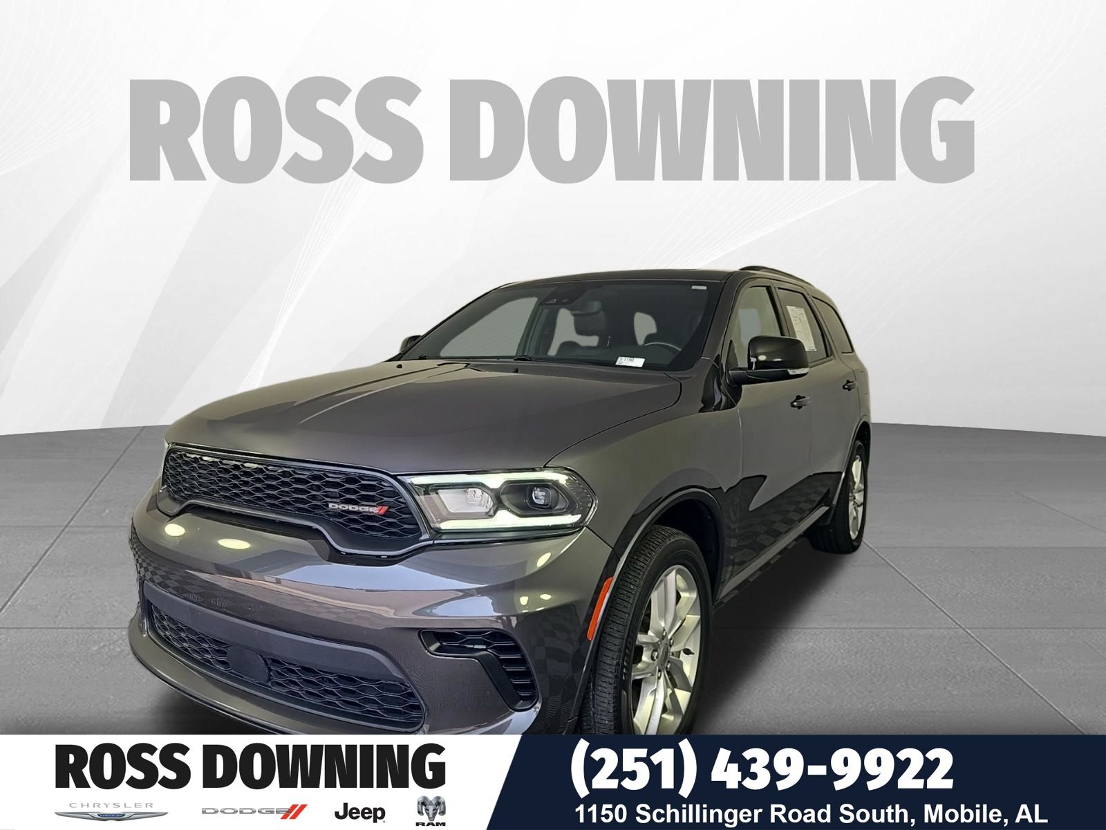 Vapor Gray 2024 Dodge Durango SUV / Crossover All-Wheel Drive 8-Speed Automatic
