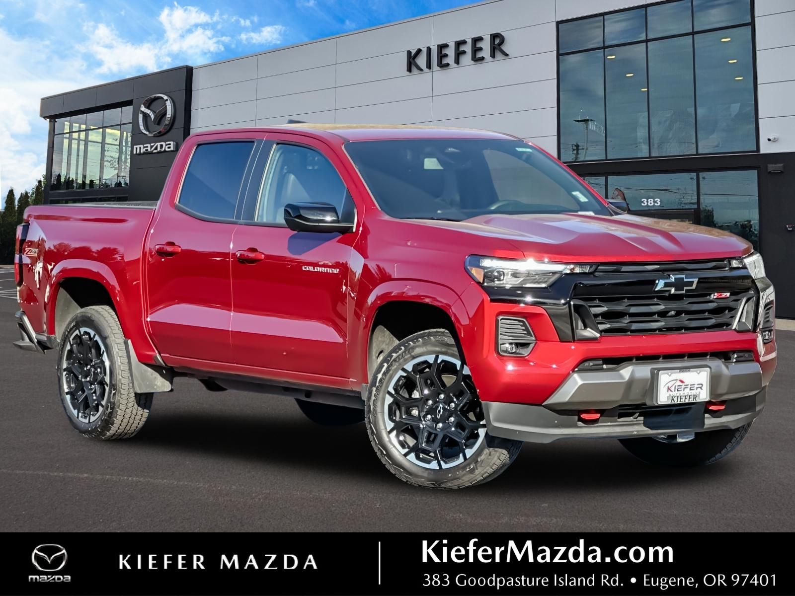 Radiant Red Tintcoat 2026 Chevrolet Colorado Pickup Truck Four-Wheel Drive 8-Speed Automatic