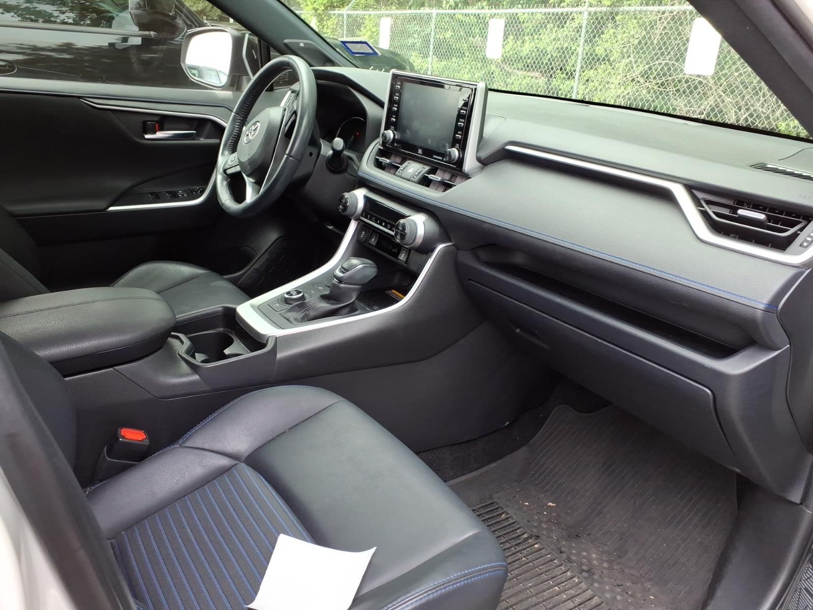 2021 Toyota RAV4 Hybrid XSE White at North Houston Mitsubishi