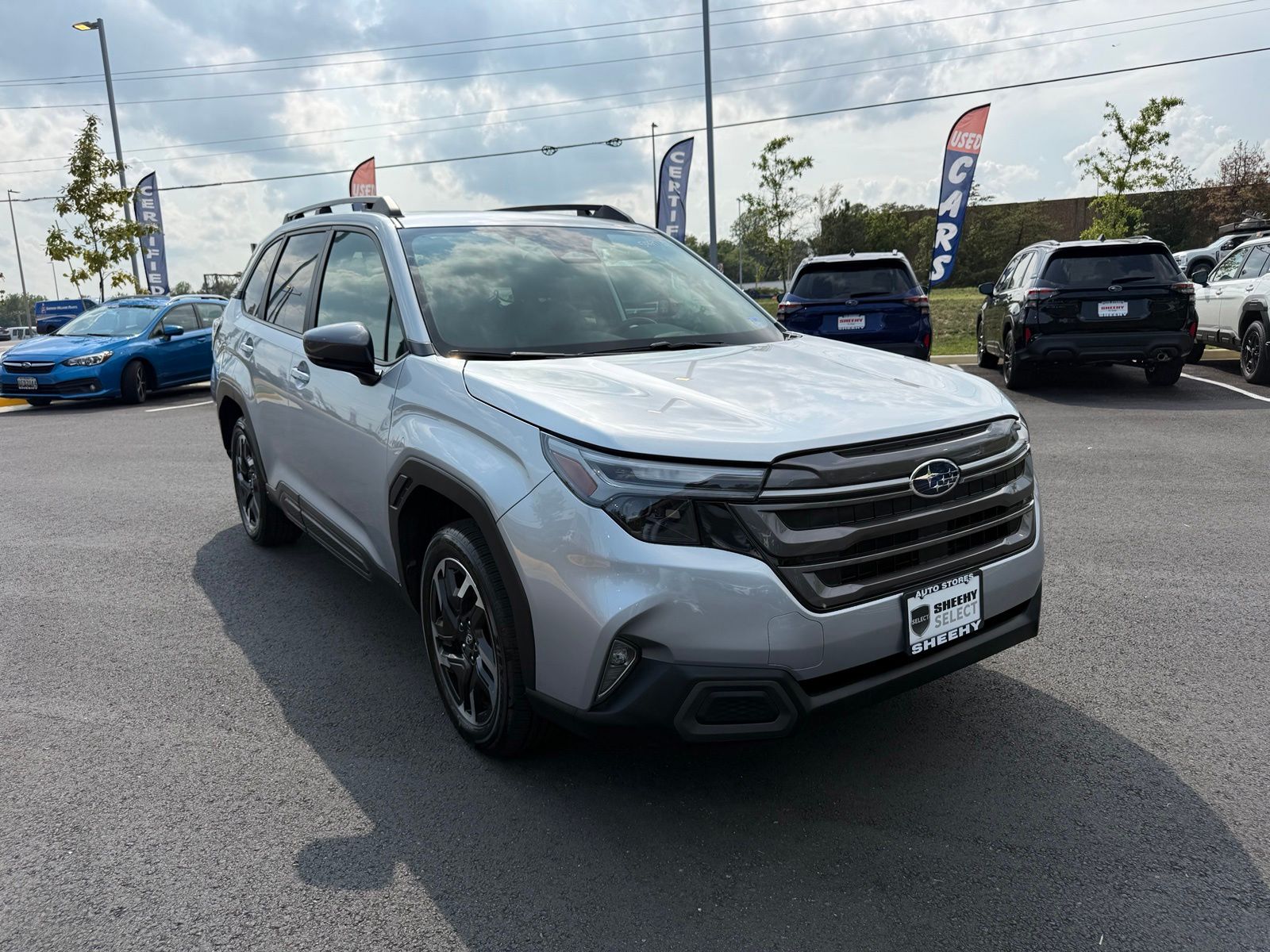 Ice Silver Metallic 2026 Subaru Forester SUV / Crossover All-Wheel Drive Continuously Variable Transmission