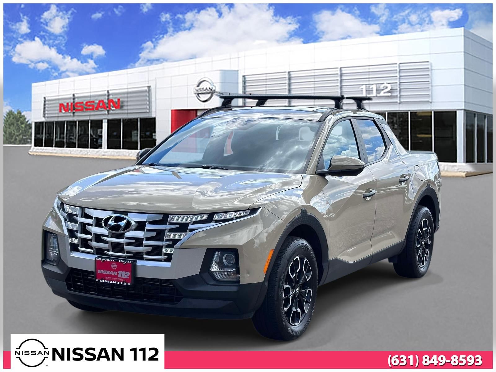 Sand 2023 Hyundai Santa Cruz Pickup Truck All-Wheel Drive 8-Speed Automatic