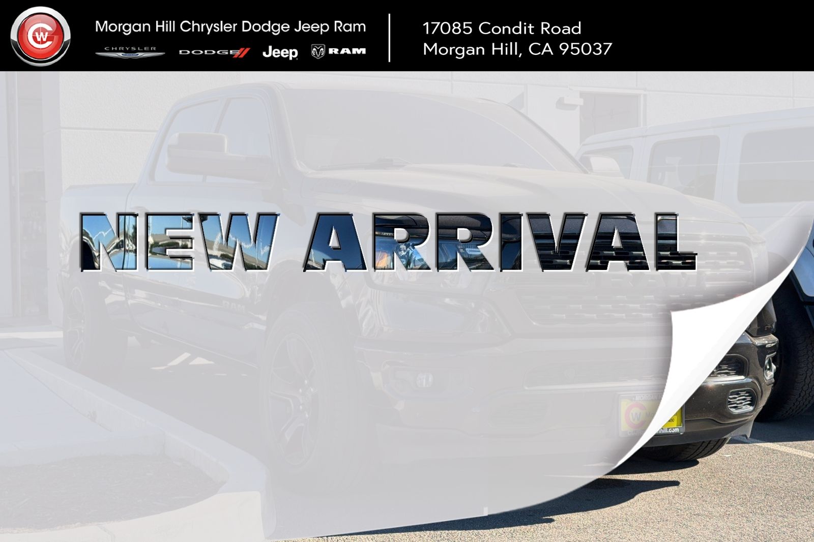 Diamond Black 2023 RAM 1500 Big Horn Crew Cab 4WD Pickup Truck Four-Wheel Drive 8-Speed Automatic