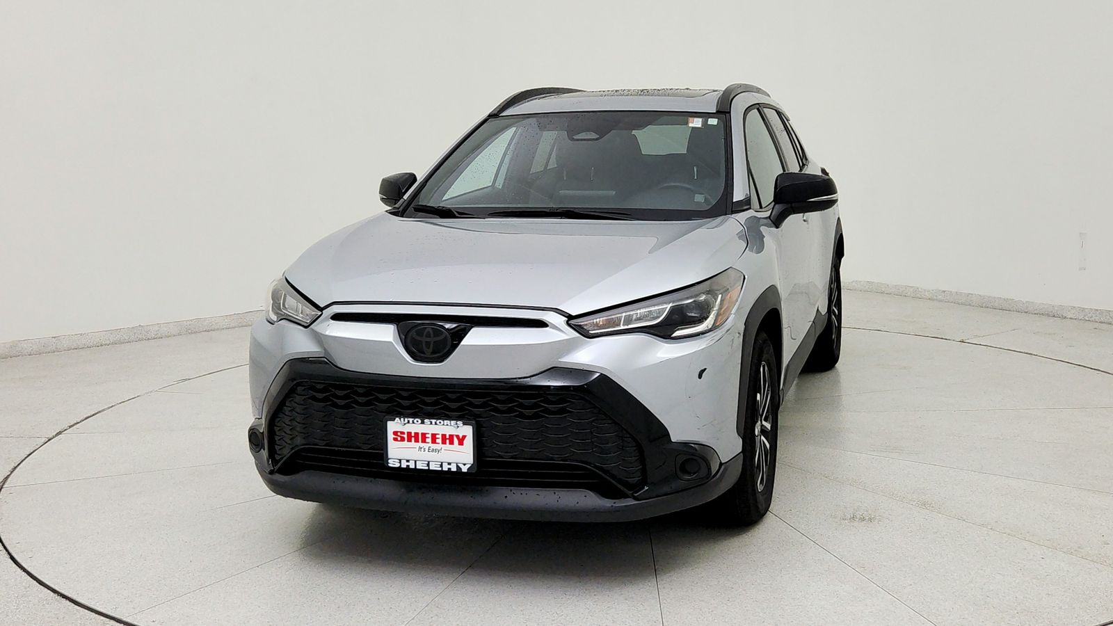 Used 2025 Silver Toyota Hybrid SE image 2