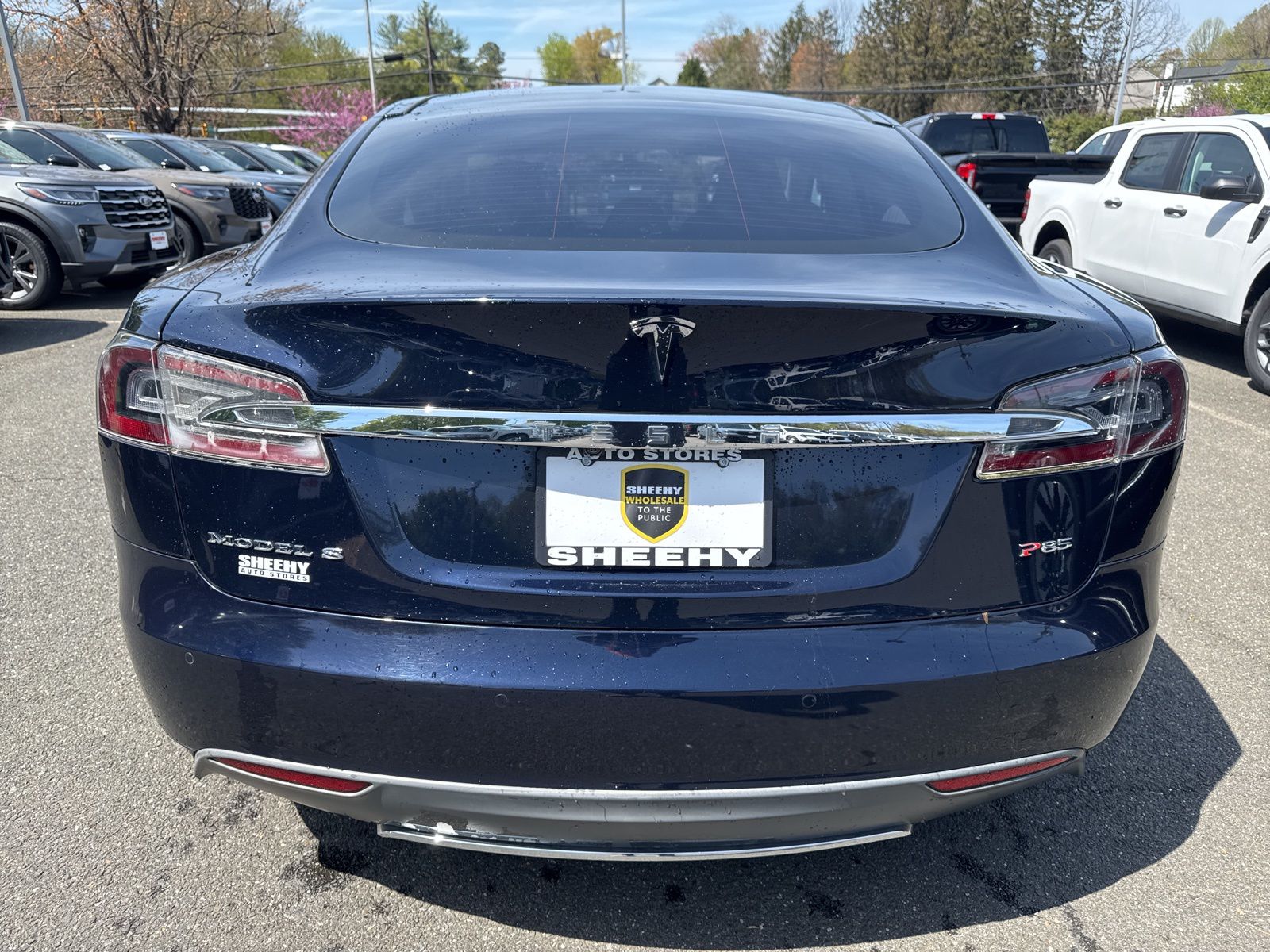 Used 2013 Blue Metallic Tesla Performance image 15