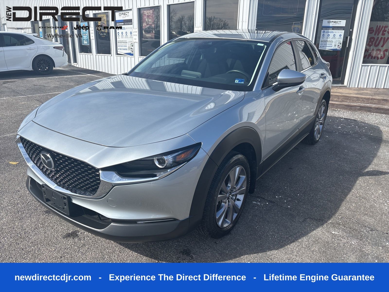 Sonic Silver Metallic 2021 Mazda CX-30 Preferred AWD SUV / Crossover All-Wheel Drive 6-Speed Automatic