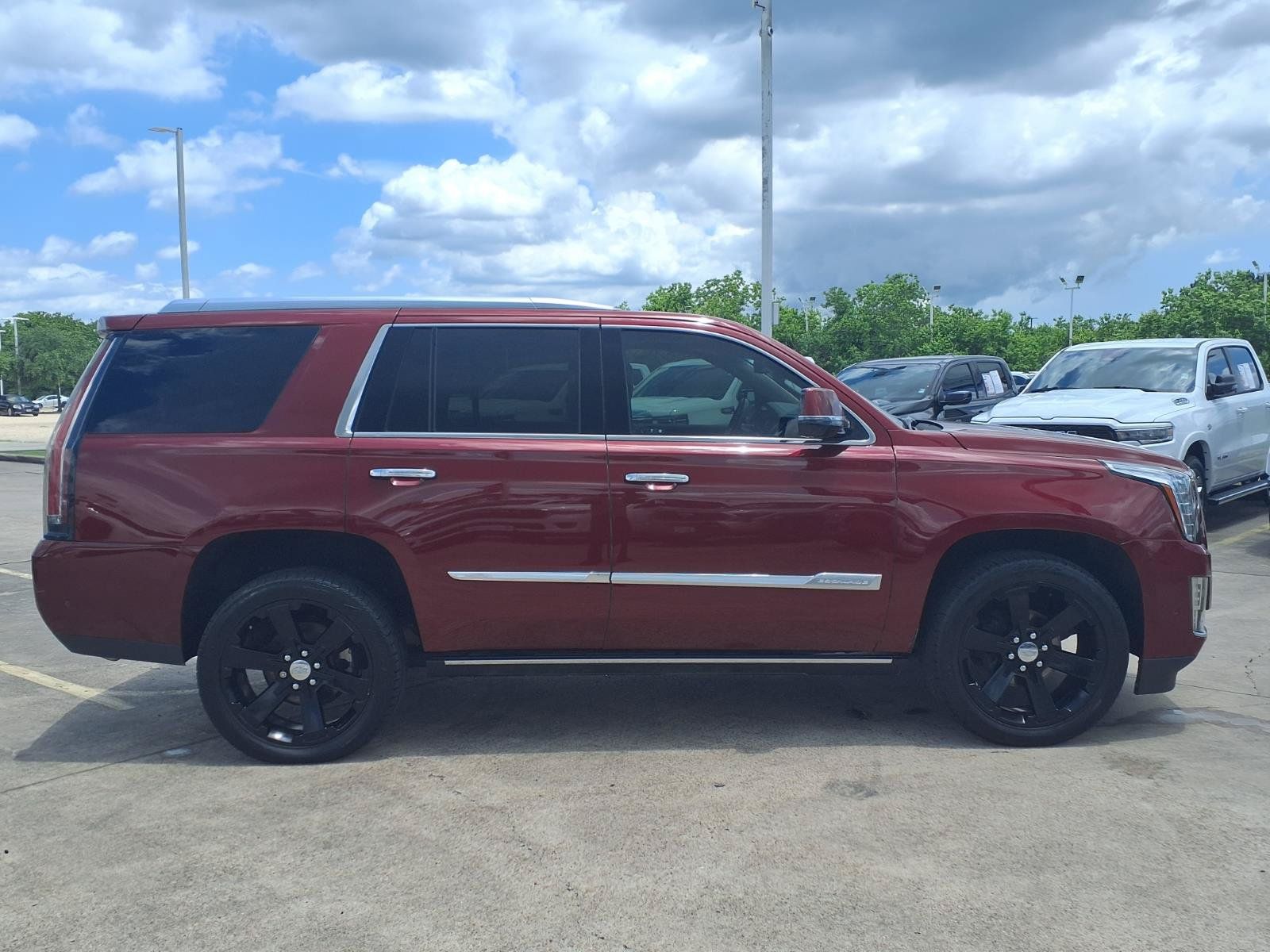 2020 Cadillac Escalade Premium Luxury Red at Emmons Autoplex