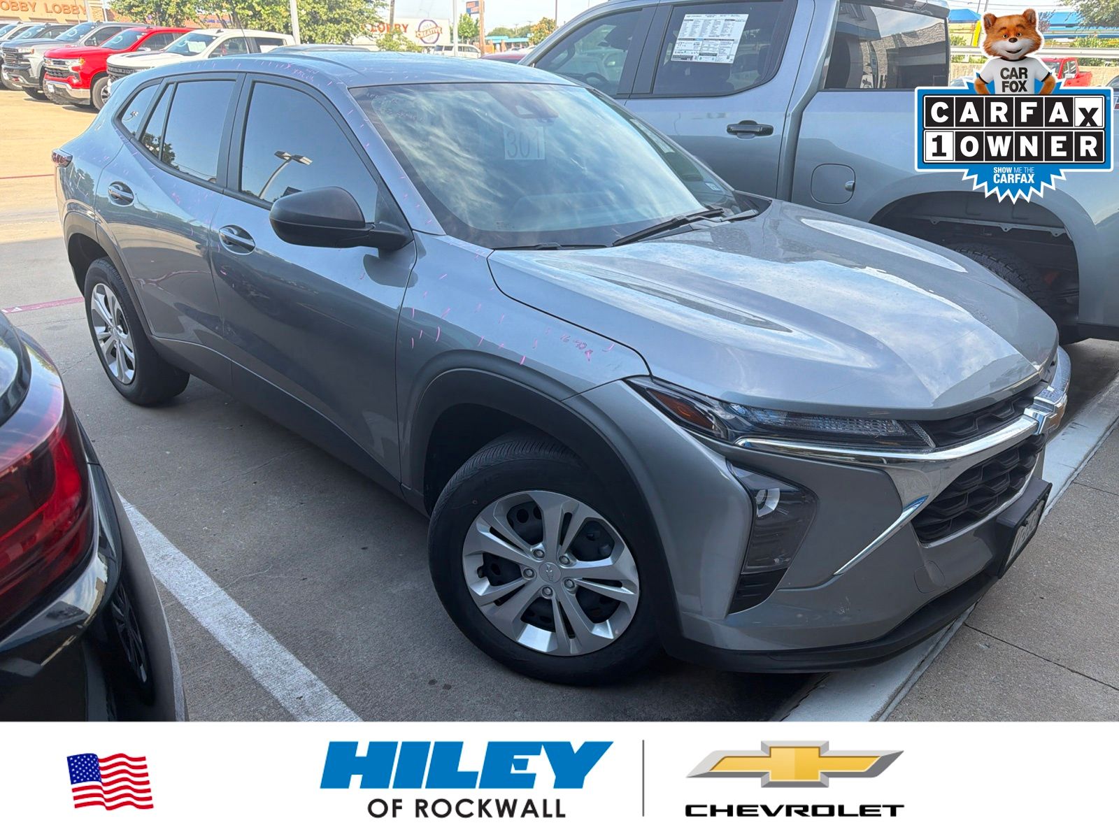 Sterling Gray Metallic 2025 Chevrolet Trax SUV / Crossover Front-Wheel Drive 6-Speed Automatic