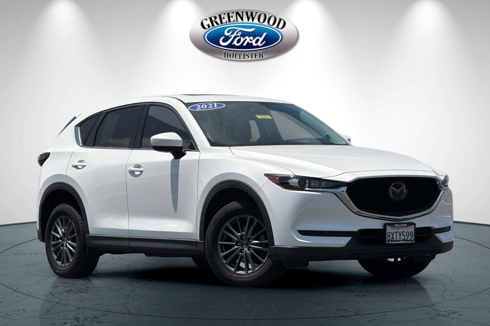 Snowflake White Pearl 2021 Mazda CX-5 SUV / Crossover All-Wheel Drive 6-Speed Automatic