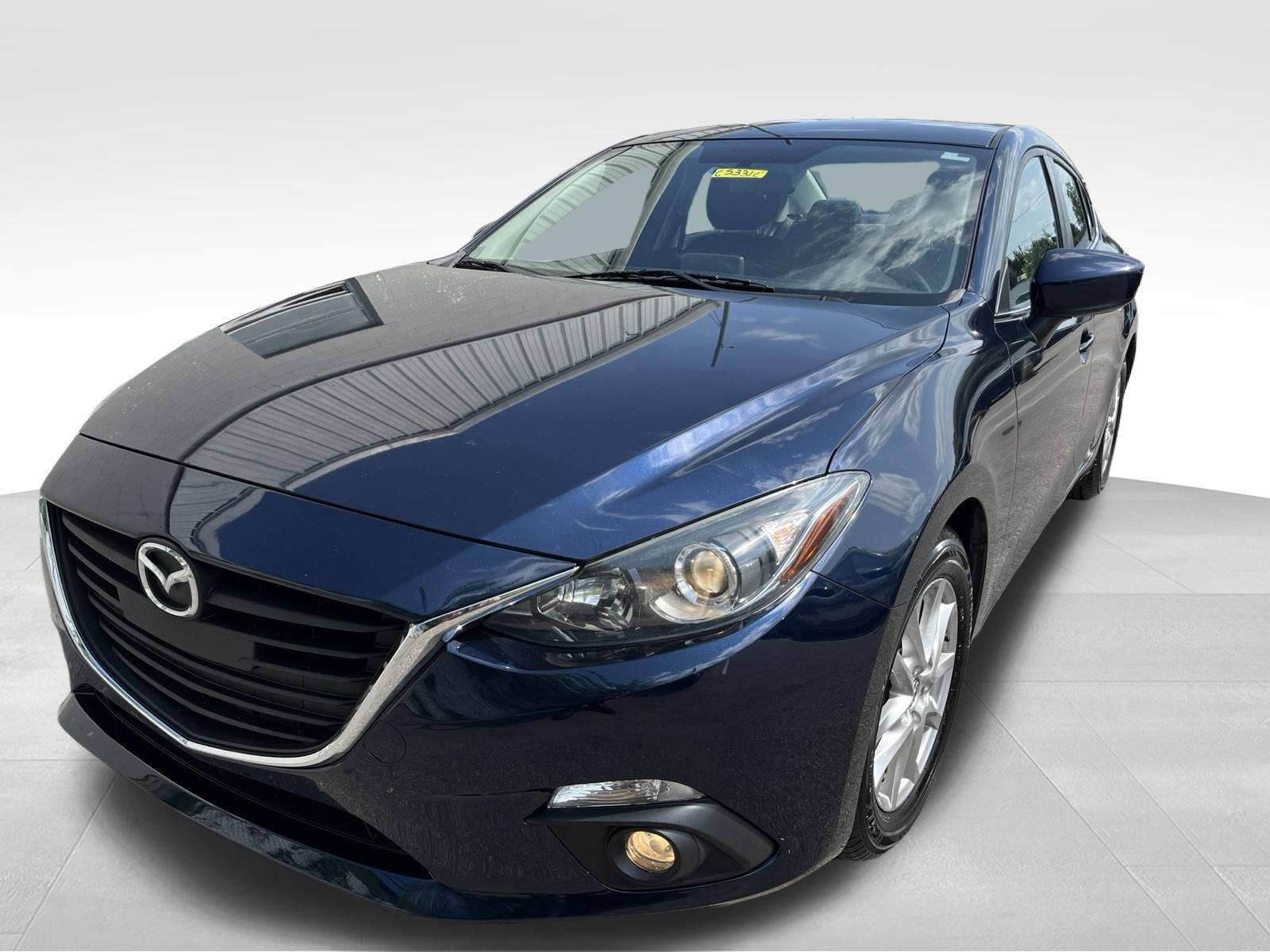 Deep Crystal Blue Mica 2015 Mazda MAZDA3 Sedan Front-Wheel Drive 6-Speed Automatic