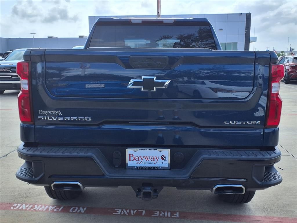 2022 Chevrolet Silverado 1500 LTD Custom Trail Boss Blue at Monument Chevrolet