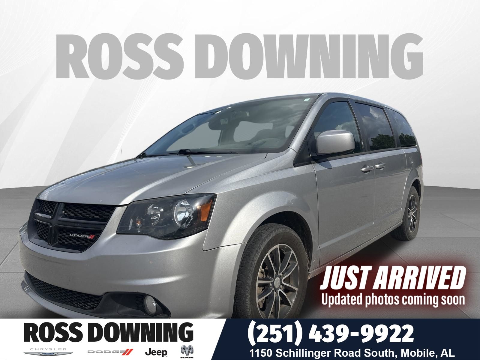 Billet Silver Metallic Clearcoat 2018 Dodge Grand Caravan Minivan Front-Wheel Drive 6-Speed Automatic