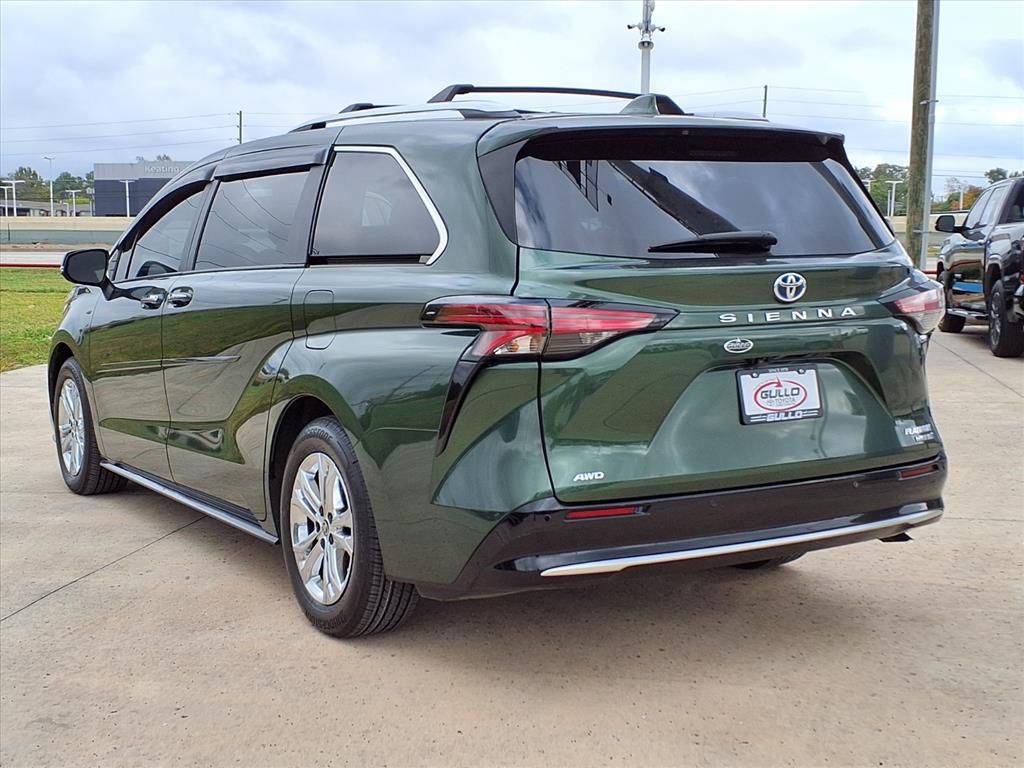 2023 Toyota Sienna Platinum Green at AutoSavvy Houston Southwest