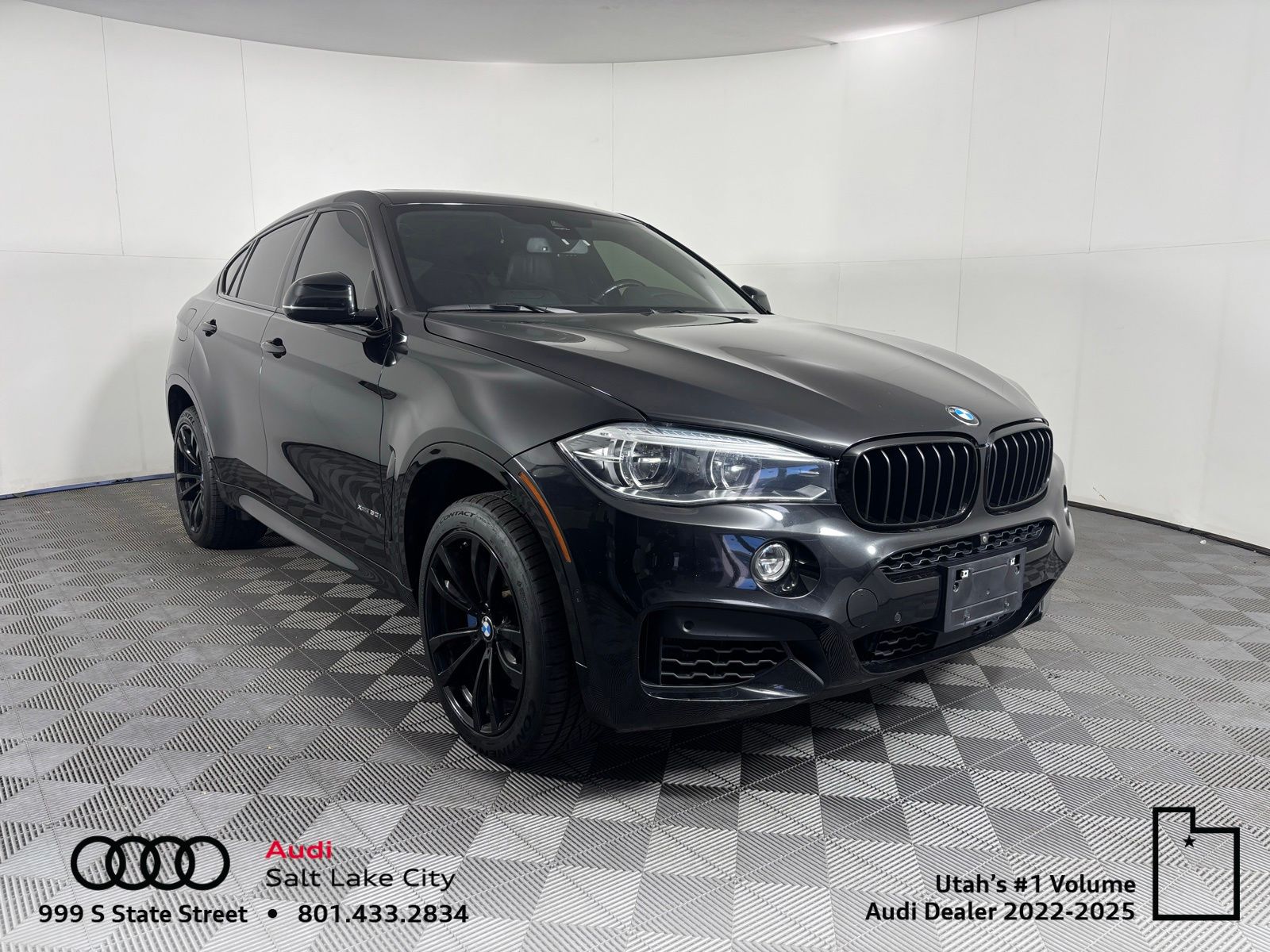 Black Sapphire Metallic 2019 BMW X6 SUV / Crossover All-Wheel Drive 8-Speed Automatic
