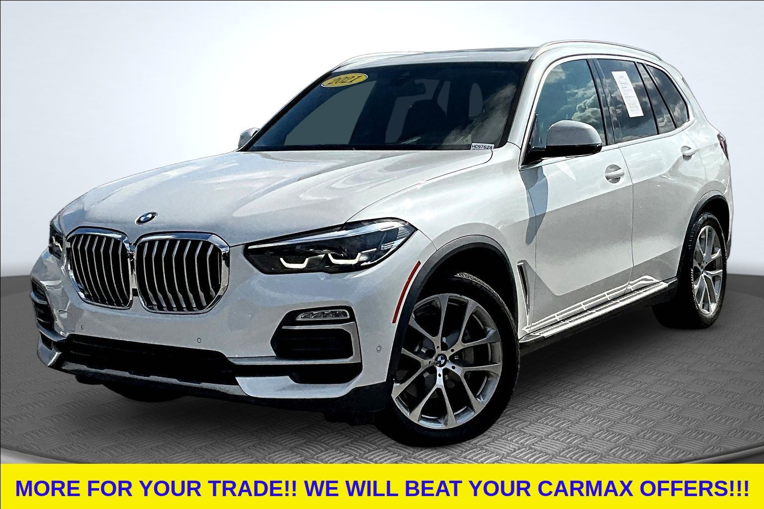Mineral White Metallic 2021 BMW X5 SUV / Crossover Rear-Wheel Drive 8-Speed Automatic