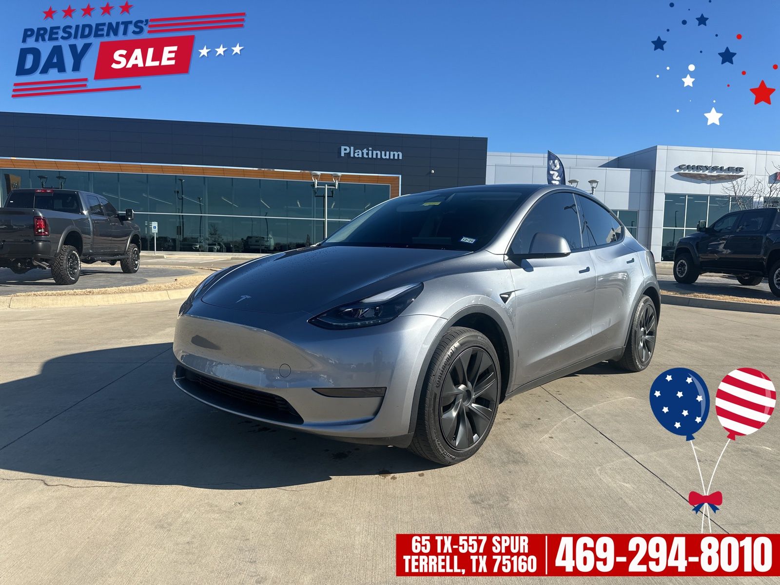 2025 Tesla Model Y Long Range RWD