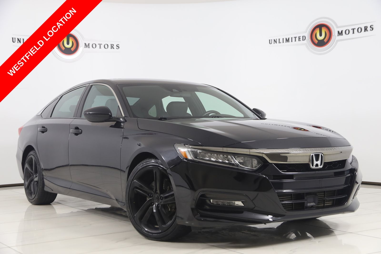 Crystal Black Pearl 2019 Honda Accord Sedan Front-Wheel Drive Continuously Variable Transmission