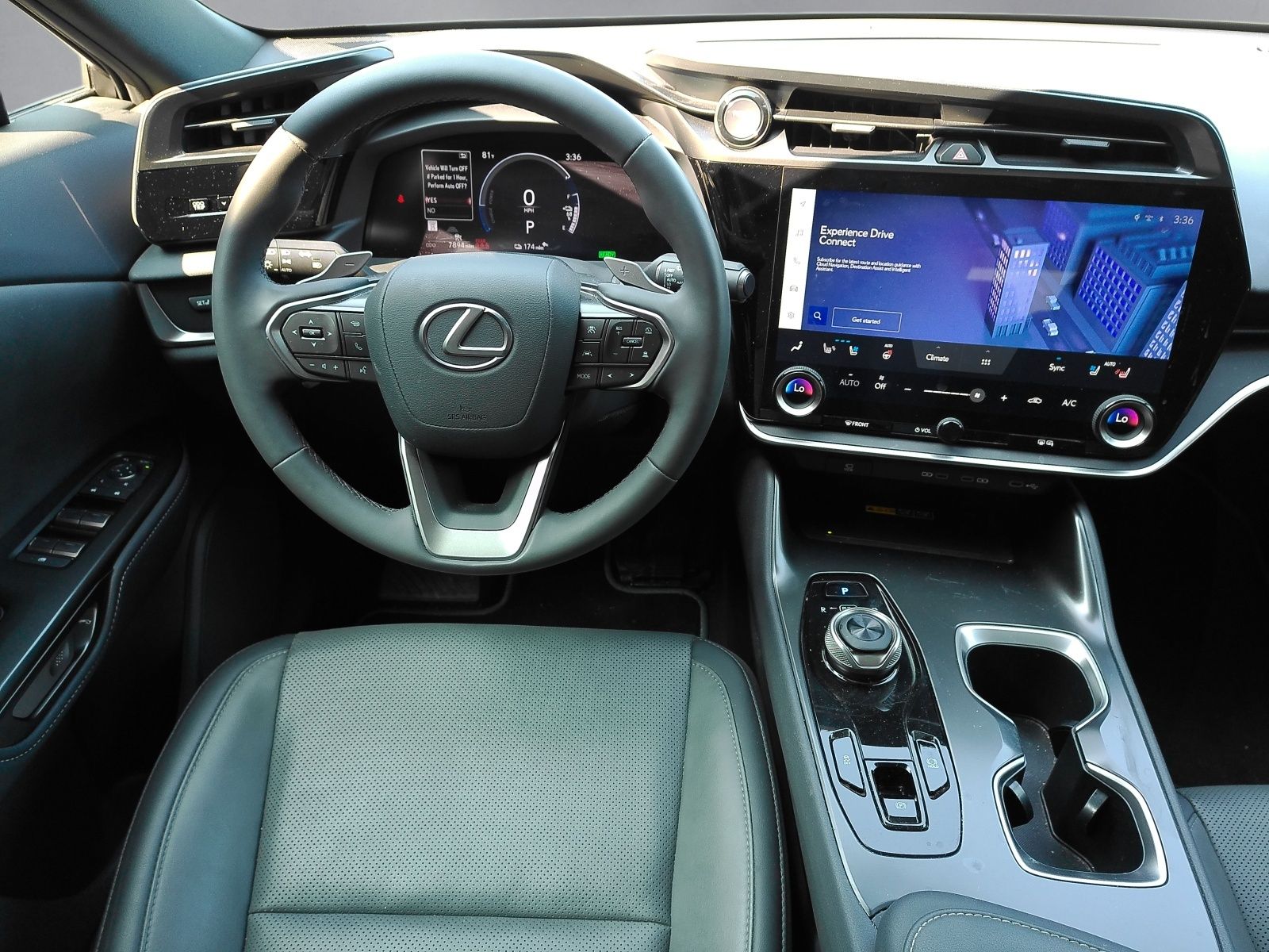 Used 2024 White Lexus 300e Premium image 3