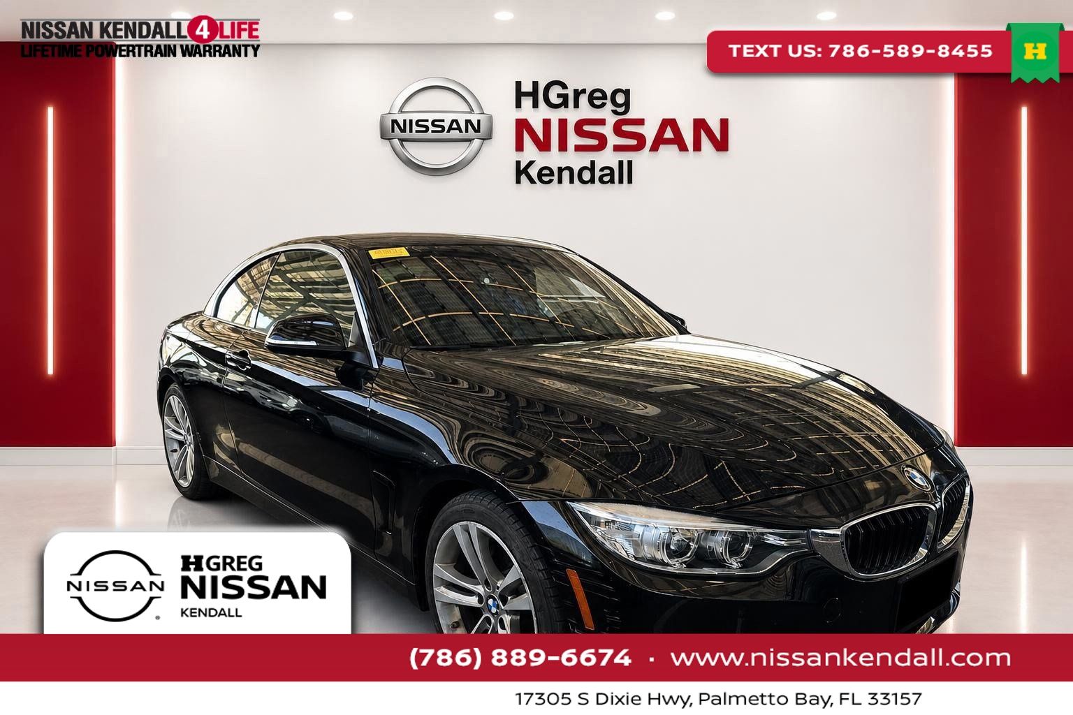2016 BMW 4 Series Negro (Jet Black) Descapotable Tracción trasera 8 velocidades Automática
