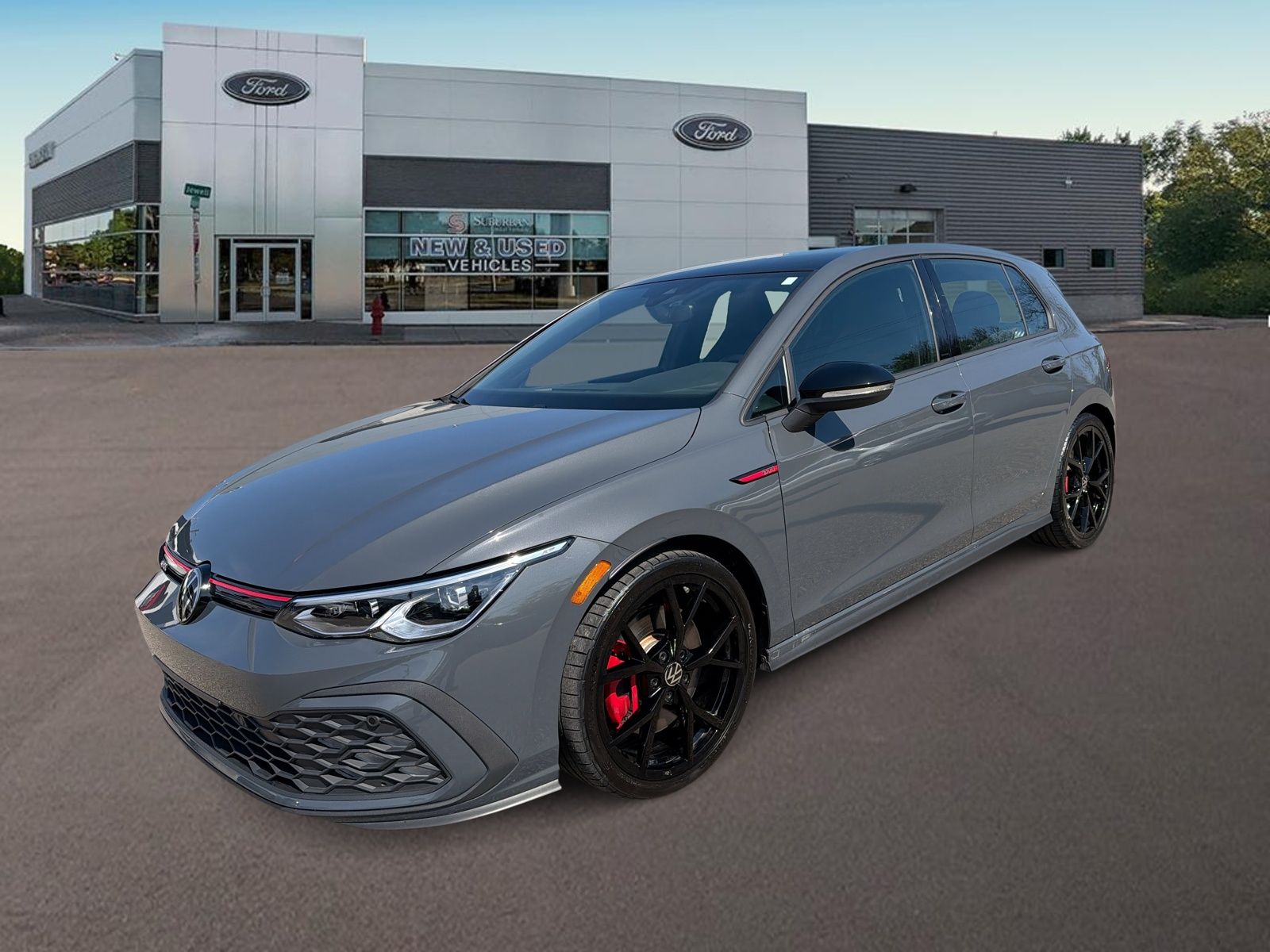 Graphite Gray 2024 Volkswagen Golf GTI 380 S FWD Hatchback Front-Wheel Drive 6-Speed Manual