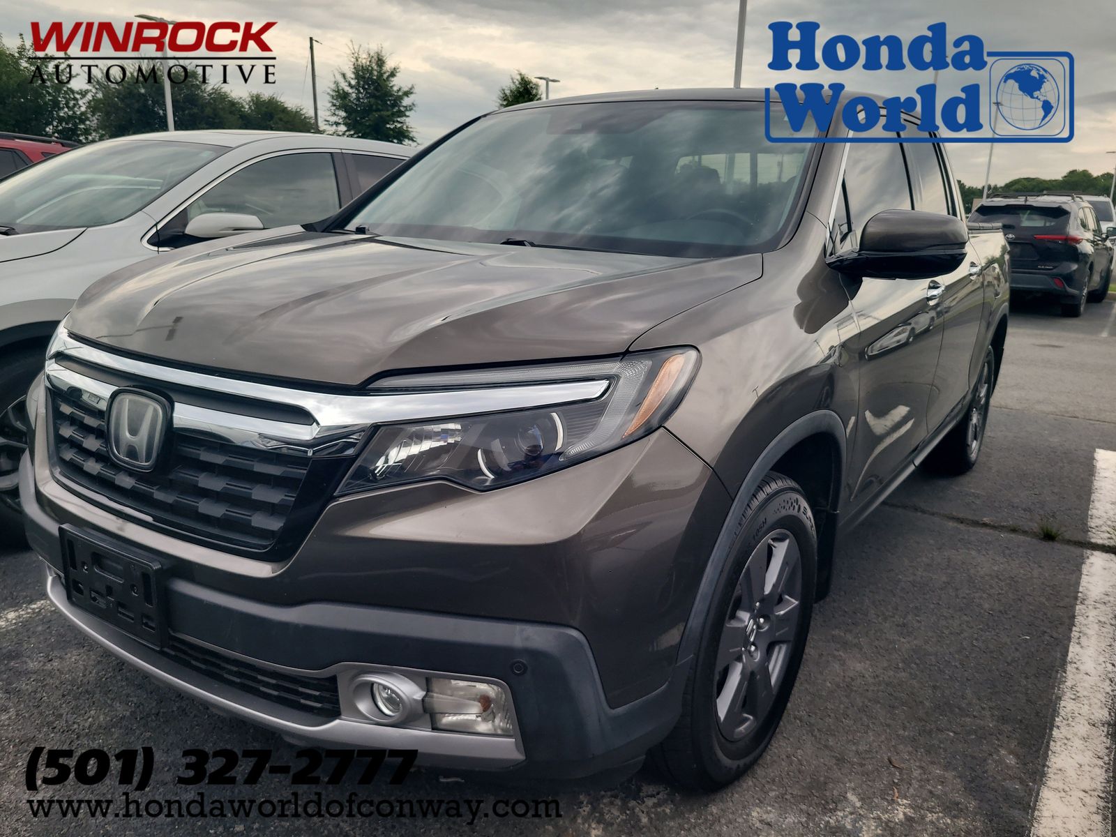 Pacific Pewter Metallic 2020 Honda Ridgeline Pickup Truck All-Wheel Drive 9-Speed Automatic