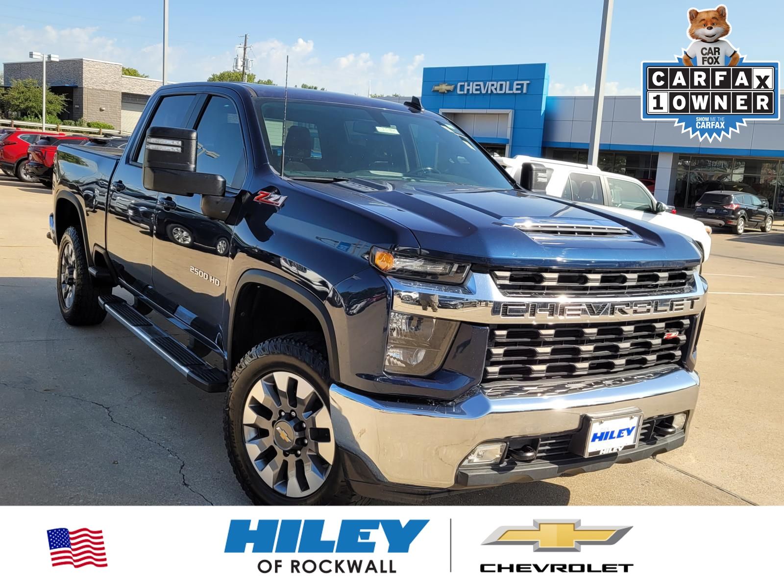Northsky Blue Metallic 2022 Chevrolet Silverado 2500HD Pickup Truck Four-Wheel Drive 6-Speed Automatic