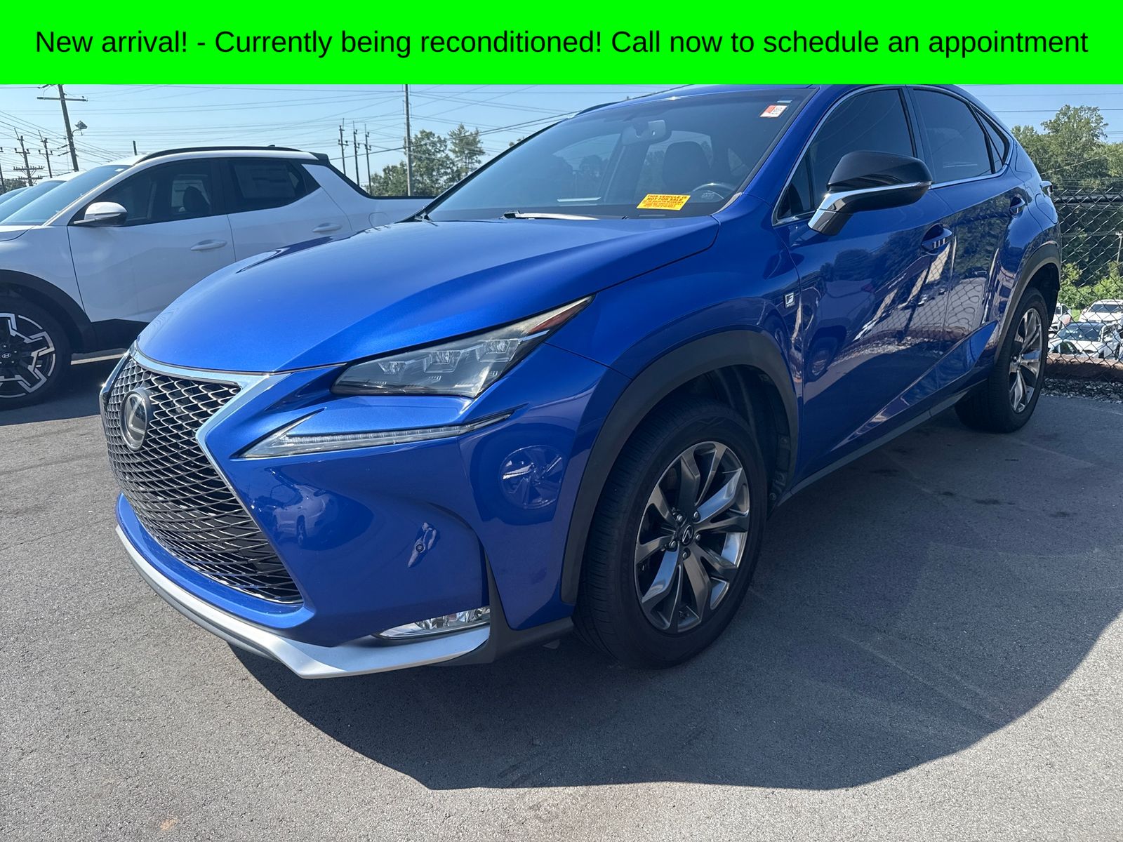 Blue Mica 2016 Lexus NX SUV / Crossover Front-Wheel Drive 6-Speed Automatic