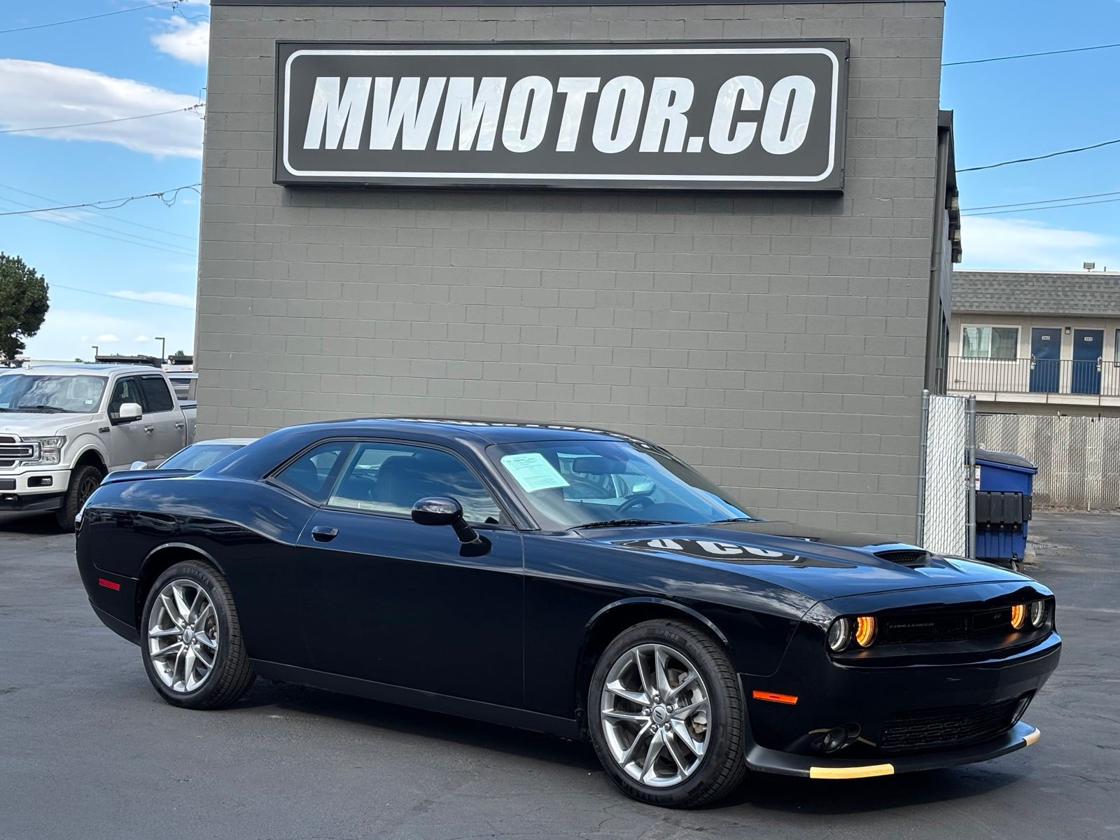 Pitch Black Clearcoat 2022 Dodge Challenger Coupe All-Wheel Drive 8-Speed Automatic