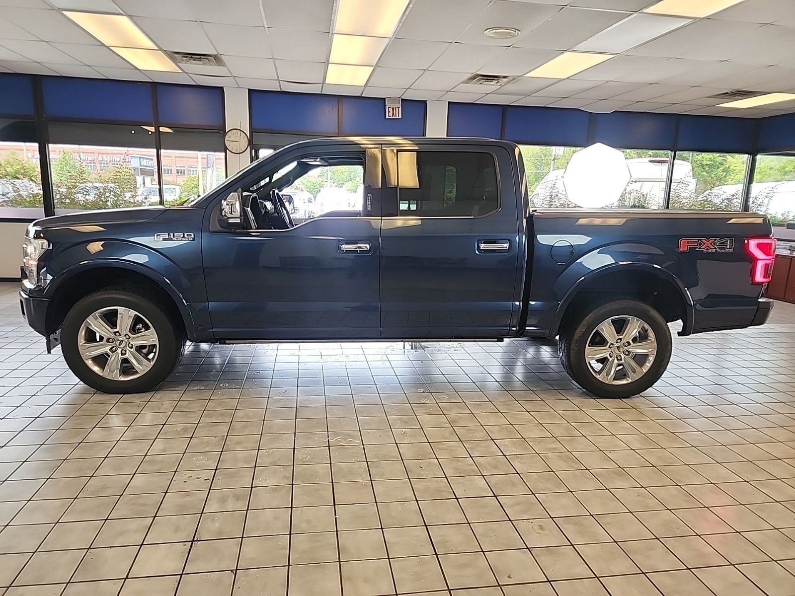 Certified Used 2020 Blue Ford Platinum image 4