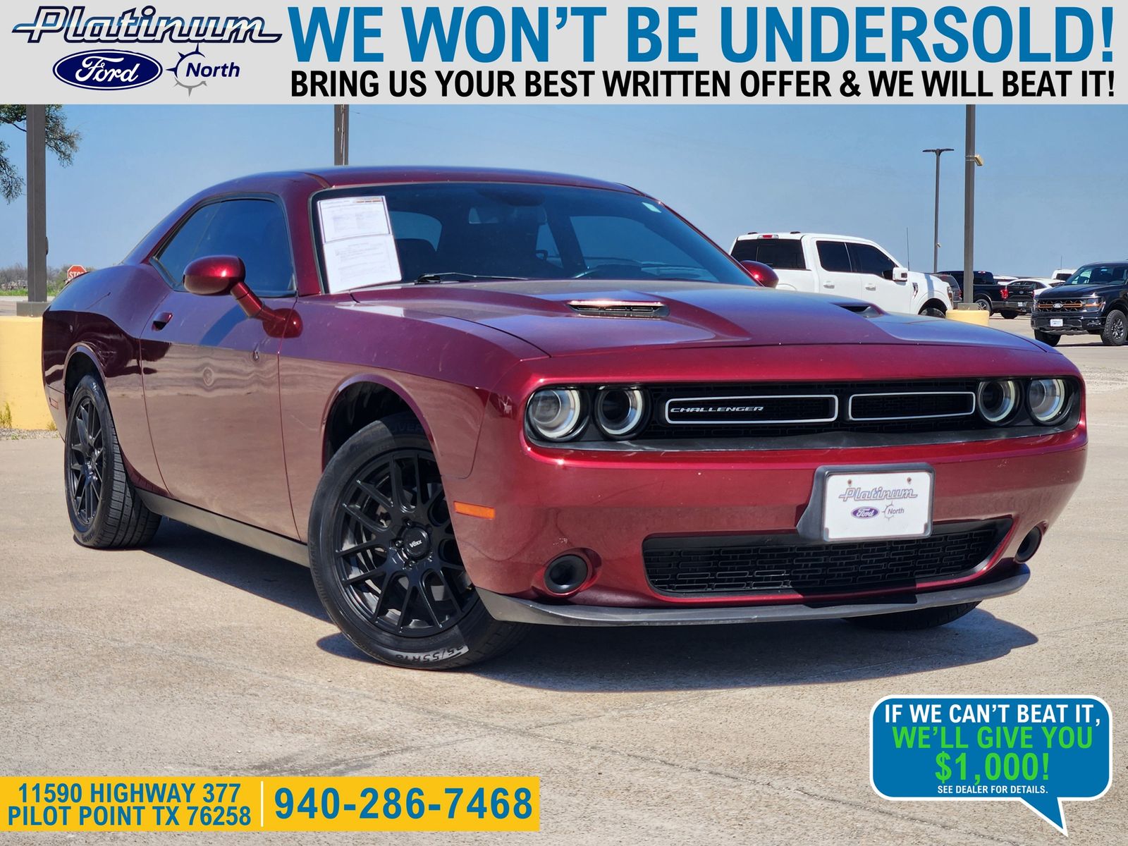 2019 Dodge Challenger SXT RWD