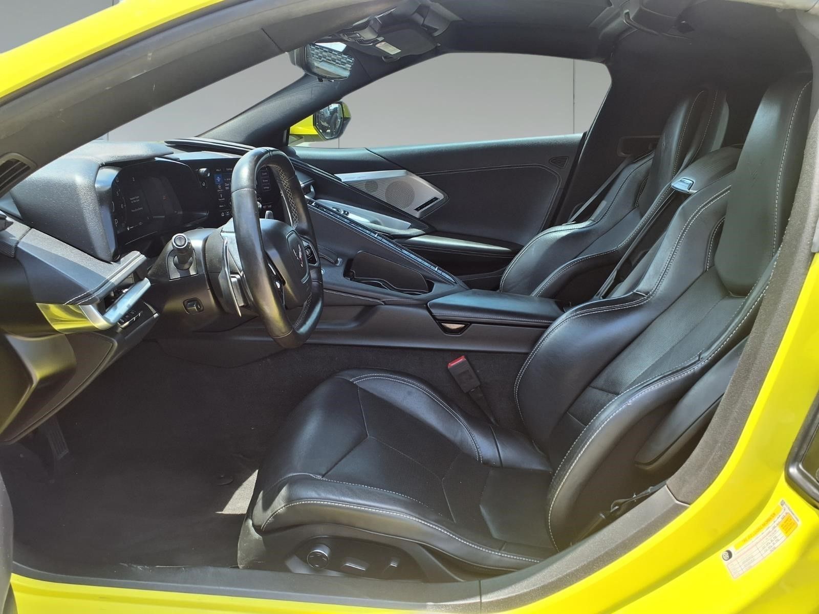 2022 Chevrolet Corvette Stingray Yellow at Bayway Cadillac of The Woodlands
