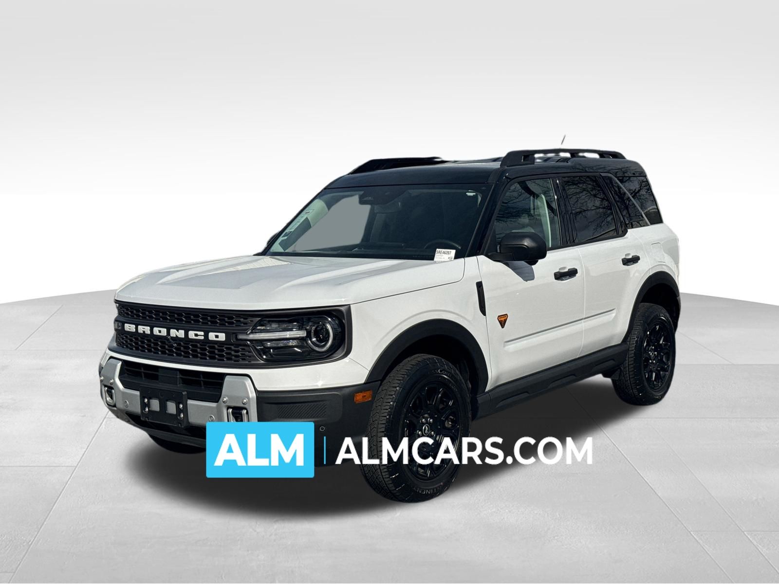 Oxford White 2025 Ford Bronco Sport Badlands AWD SUV / Crossover All-Wheel Drive 8-Speed Automatic