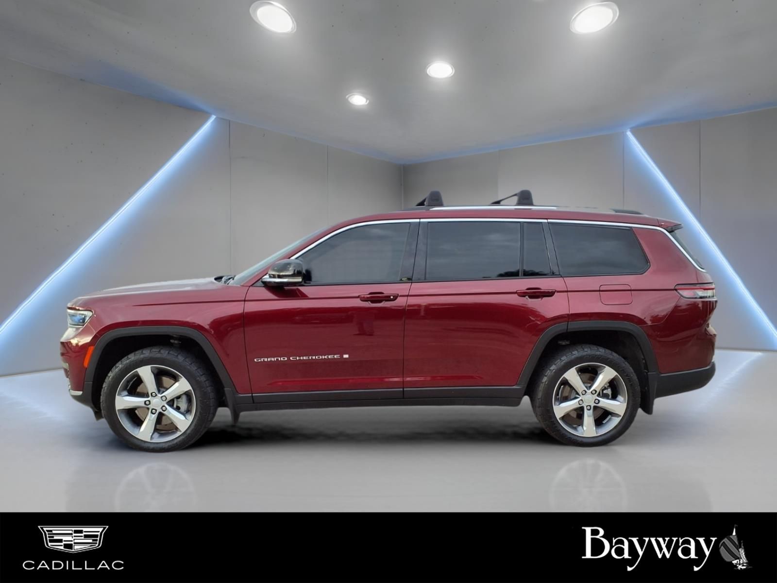 2021 Jeep Grand Cherokee L Limited Red at Victoria Chrysler Dodge Jeep Ram