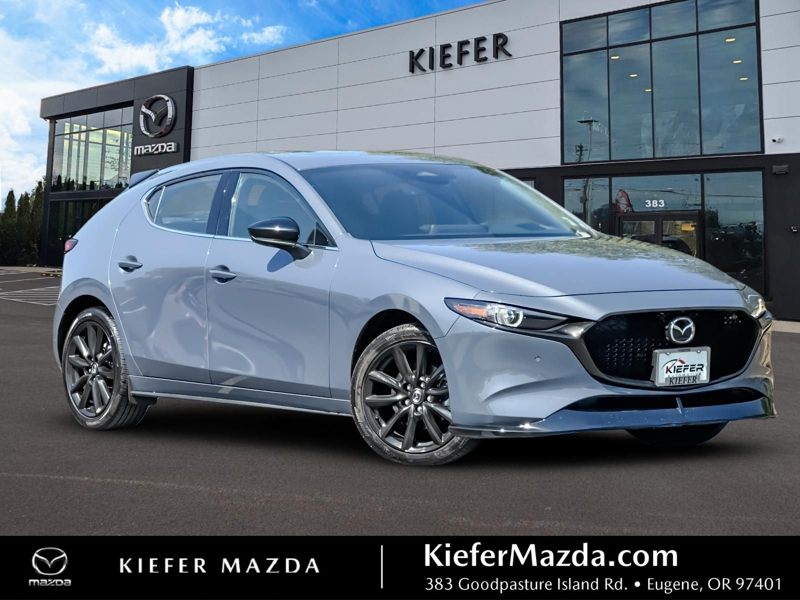 Polymetal Gray Metallic 2025 Mazda MAZDA3 Hatchback All-Wheel Drive 6-Speed Automatic