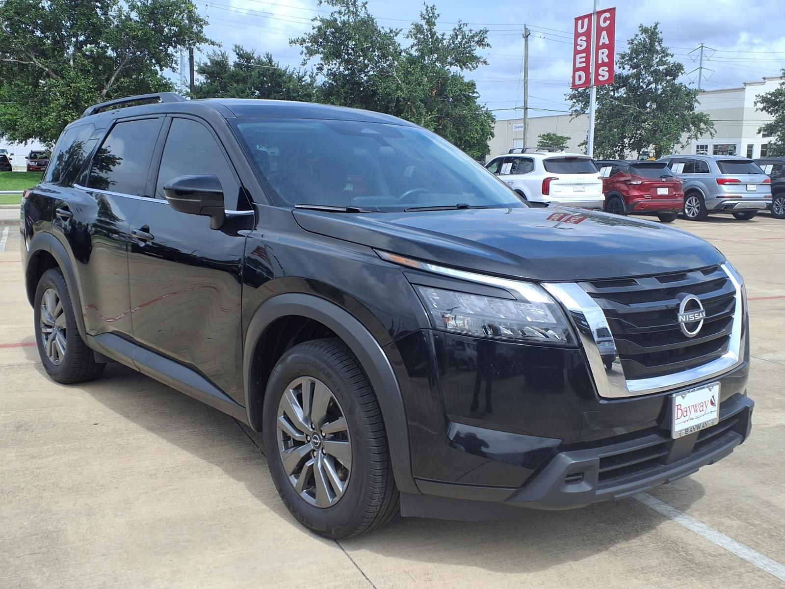 2025 Nissan Pathfinder SV Black at Bravo Nissan