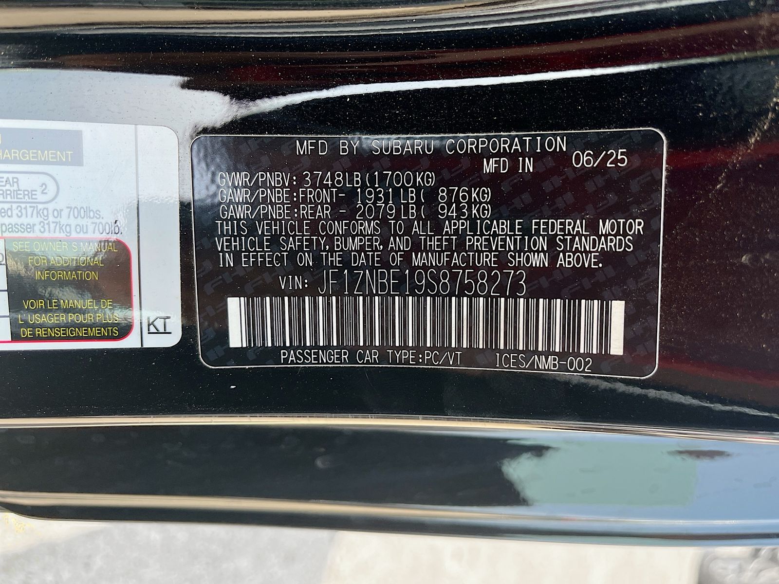 Used 2025 Black Toyota Premium image 28