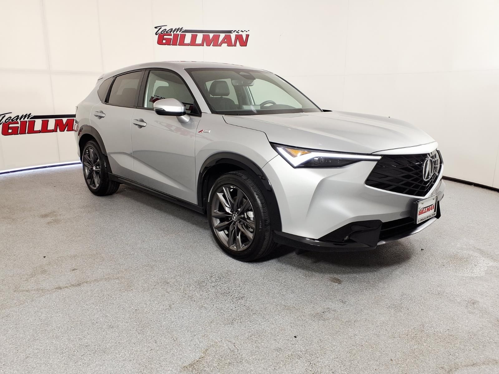 Solar Silver Metallic 2025 Acura ADX SUV / Crossover Front-Wheel Drive Continuously Variable Transmission