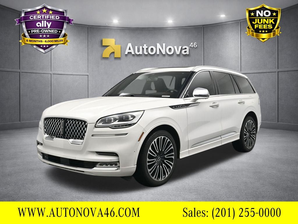White 2020 Lincoln Aviator Black Label AWD SUV / Crossover All-Wheel Drive Automatic