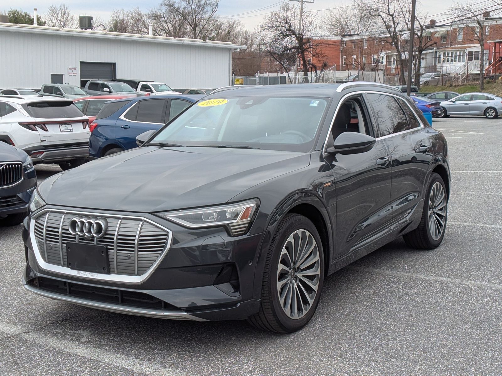 Gray Metallic 2019 Audi e-tron SUV / Crossover All-Wheel Drive Automatic