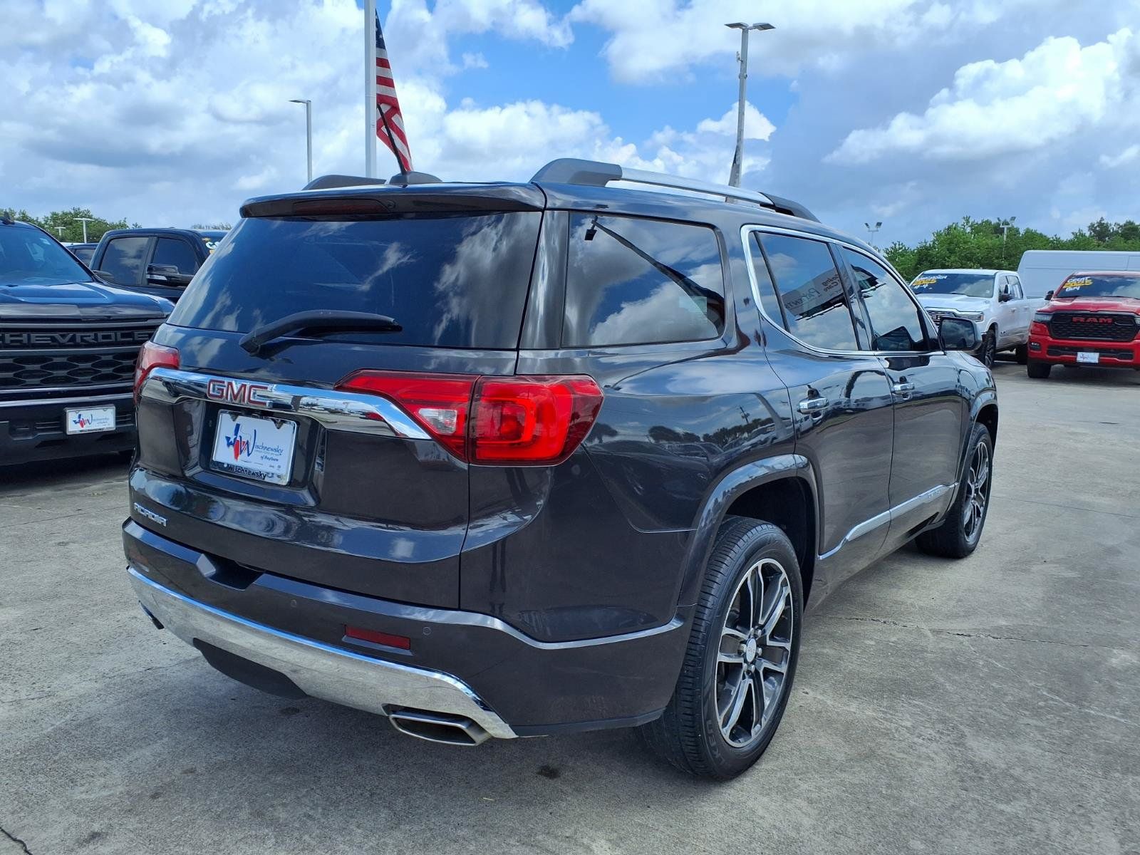 2017 GMC Acadia Denali Silver at Durrett Motor Company