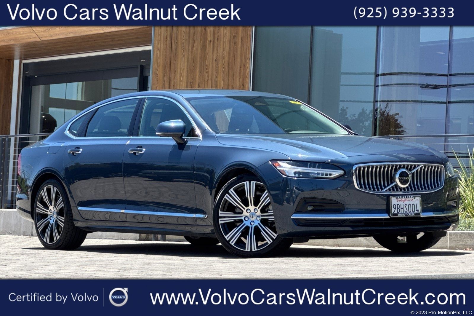 Denim Blue Metallic 2022 Volvo S90 B6 Inscription AWD Sedan All-Wheel Drive Automatic