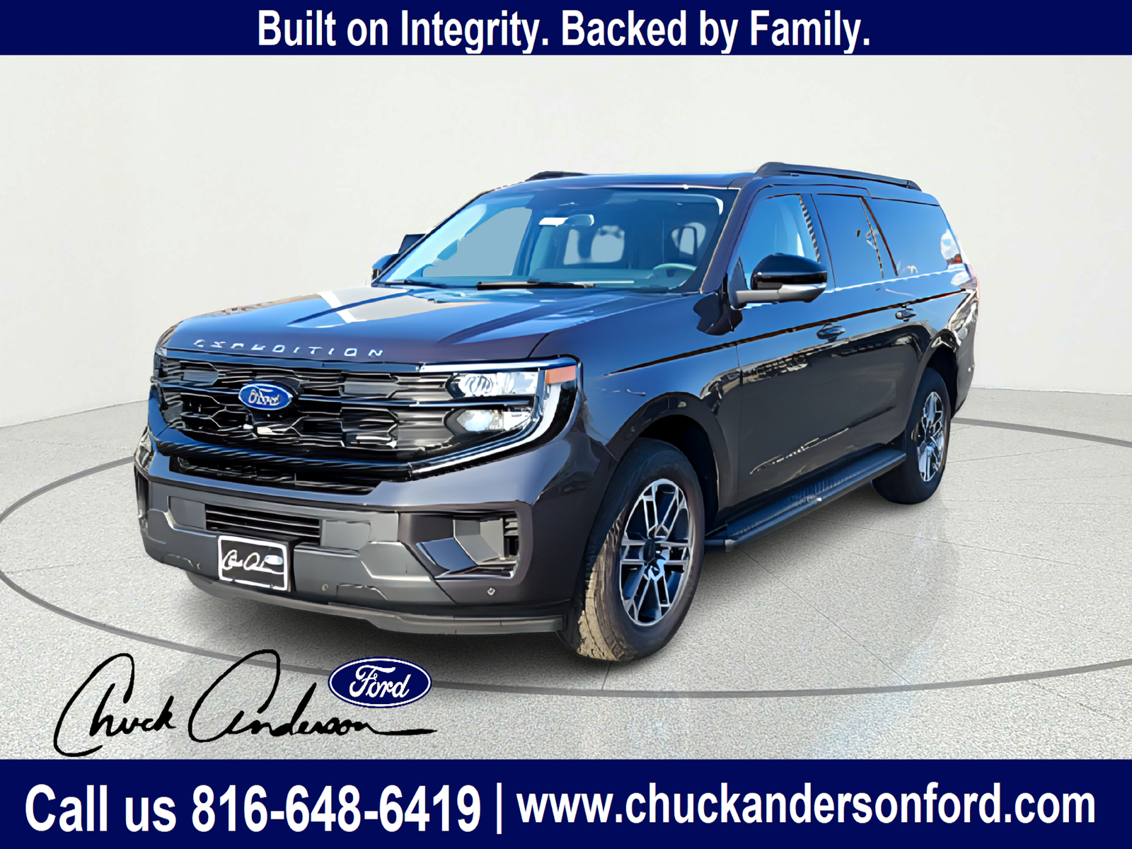 Dark Matter Gray Metallic 2026 Ford Expedition SUV / Crossover Four-Wheel Drive Automatic