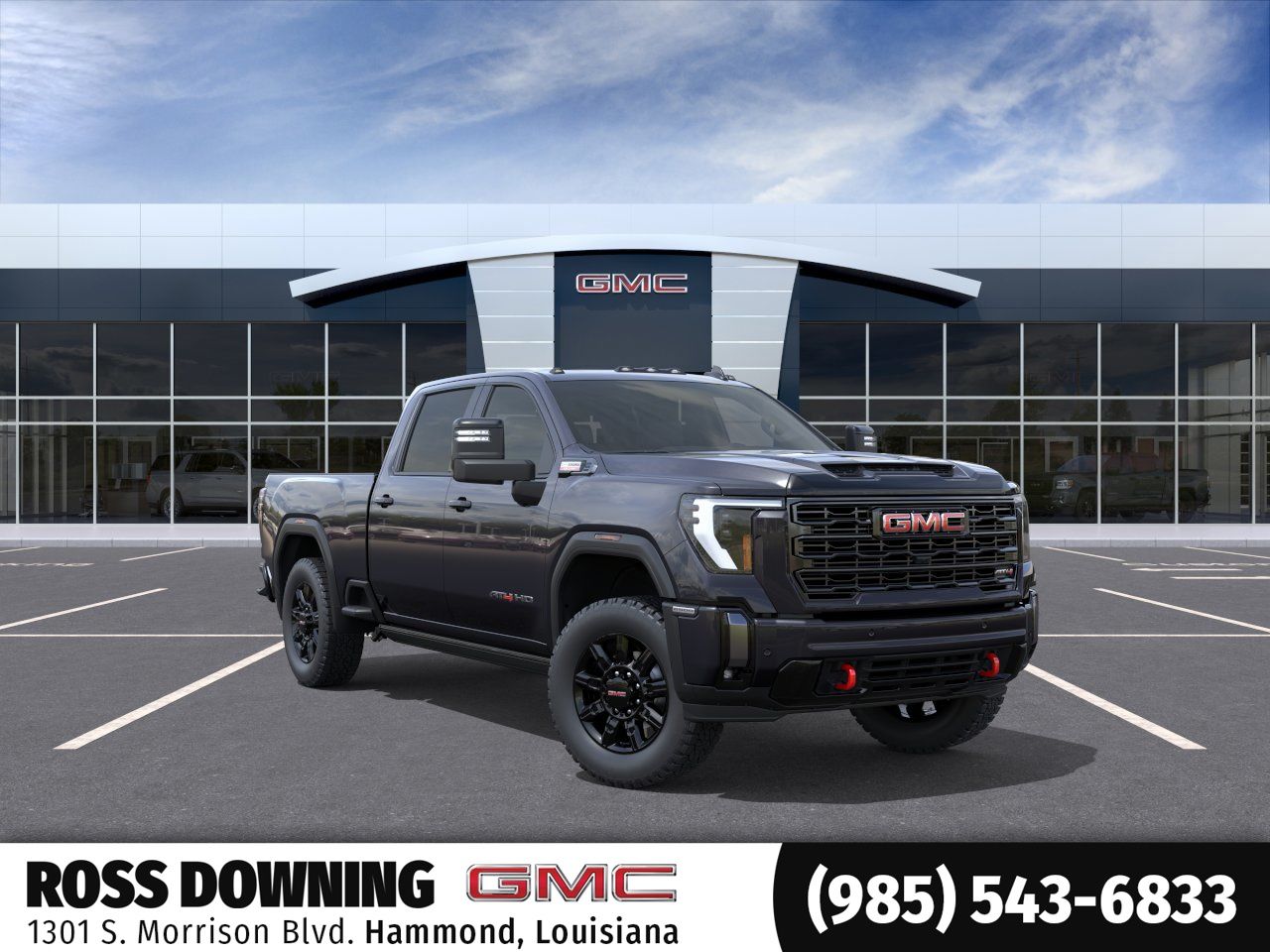 2026 GMC Sierra 2500HD AT4 Silver at Ross Downing Buick GMC